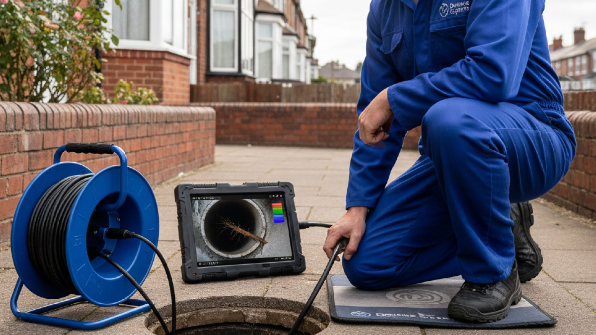 Homebuyer CCTV drain survey Blackpool - pre purchase drain inspection Fylde Coast
