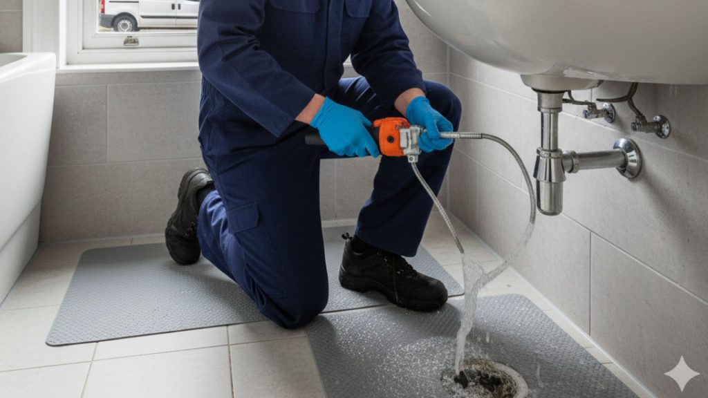 Slow Draining Kitchen Sink Blackpool