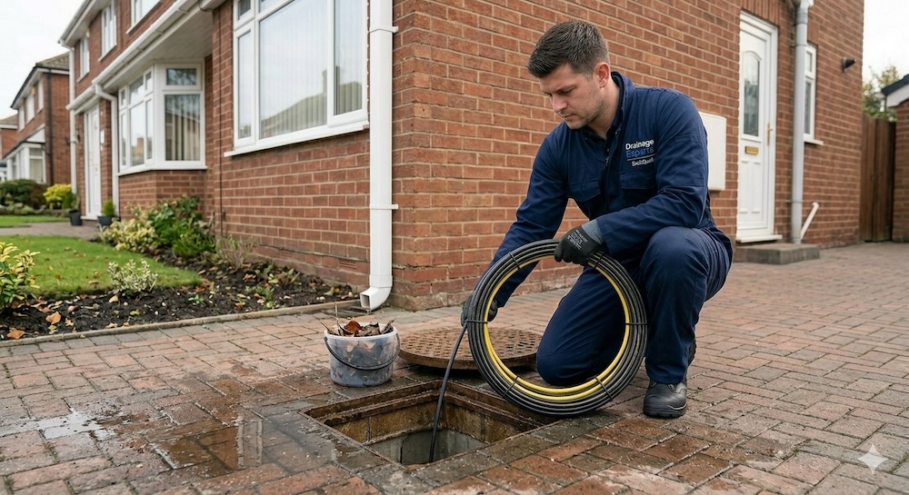 How to Unblock an Outside Drain in Blackpool