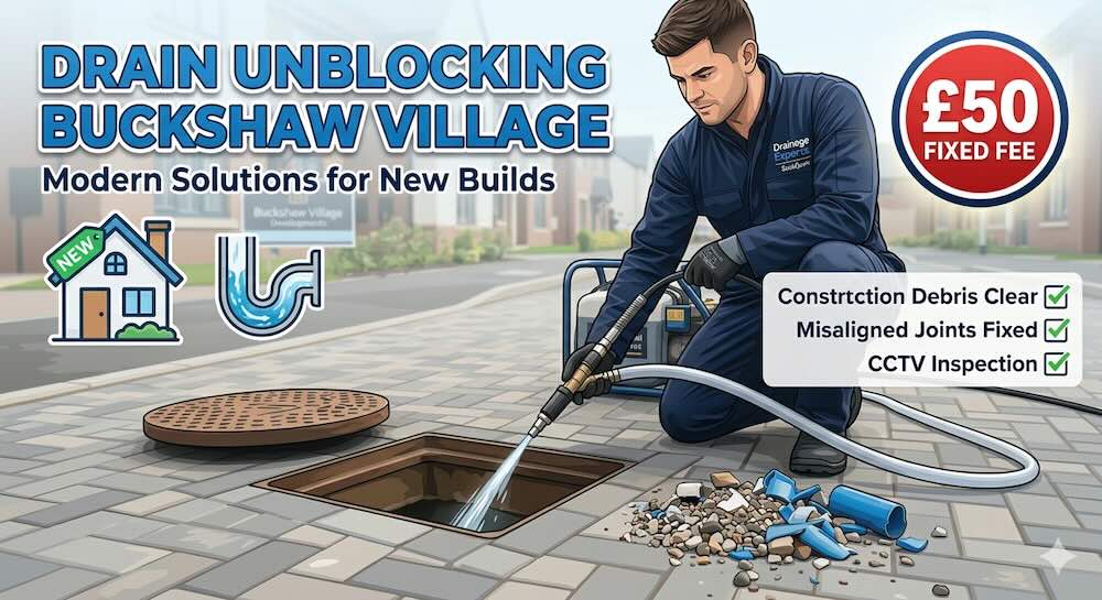 Drain Unblocking Buckshaw Village: Dealing with Modern Pipe Issues