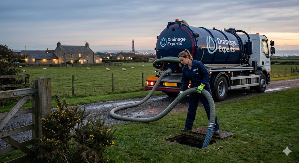 septic tank emptying blackpool