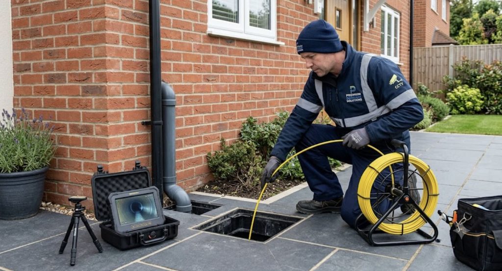 Broken Waste Pipe Outside House?