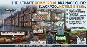 commercial drain unblocking Blackpool