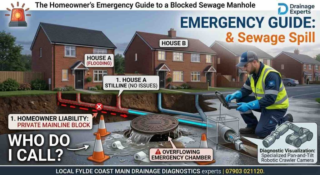 The Homeowner's Emergency Guide to a Blocked Sewage Manhole